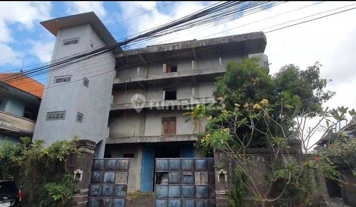 SURE CLOSING FOR SALE LAND WITH BUILDING BONUS LOCATION PADANGSAMBIAN WEST DENPASAR 1