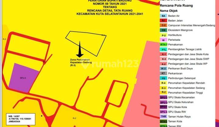 SURE CLOSING FOR SALE LAND IN ULUWATU LOCATION, JIMBARAN, SOUTH KUTA, BADUNG 1