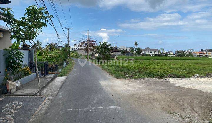 SURELY CLOSED FOR SALE LAND PLOT IN CEMAGI MENGWI BADUNG LOCATION Land area according to plot 2