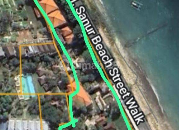 SURE CLOSING FOR SALE LAND WITH LOSS BEACH VIEW SEA LOCATION SANUR SOUTH DENPASAR
 1