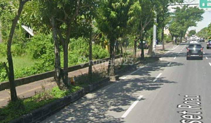 PASTI CLOSING DI SEWAKAN TANAH PINGGIR JALAN UTAMA LOKASI SUNSET ROAD KUTA BADUNG 
 1