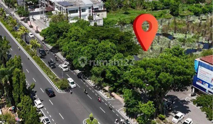 SURELY CLOSING
LAND FOR SALE ON THE MAIN ROAD, SUDIRMAN LOCATION, SOUTH DENPASAR
 1