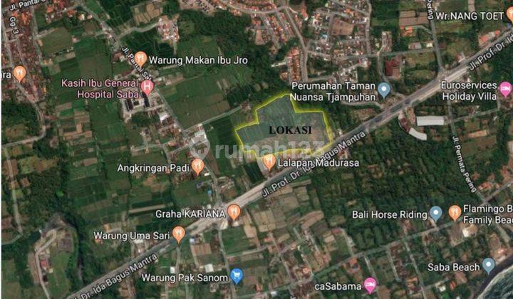 PASTI CLOSING DI JUAL TANAH PINGGIR JALAN UTAMA LOKASI BY PASS IDA BAGUS SABA BLAHBATUH GIANYAR 2