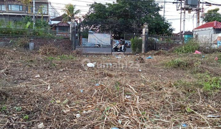 PASTI CLOSING DI JUAL TANAH PINGGIR JALAN UTAMA LOKASI BY PASS NGURAH RAI PEMOGAN DENPASAR SELATAN
 1