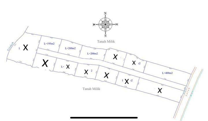 SURELY CLOSED FOR SALE LAND PLOT IN CEMAGI MENGWI BADUNG LOCATION Land area according to plot 1