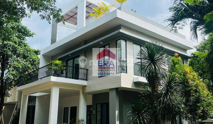 Dijual Rumah Hoek Sangat Cantik Siap Huni di Bsd Ada Rooftop  1