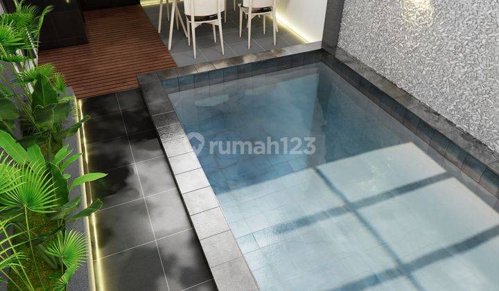 Rumah Mewah 2 Lantai Pusat Kota Bonus Private Pool  1