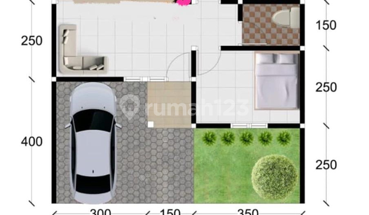 Bantul Yogyakarta House Near Campus & Hospital, 2 BR Eligible for Mortgage 2