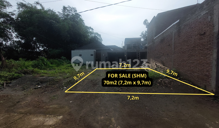Tanah SHM Tegalrejo Lokasi Strategis Dekat Kampus & Rs