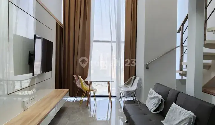 Apartemen Soho The Smith Alam Sutera Full Furnished Baru Luas 66,7m  1