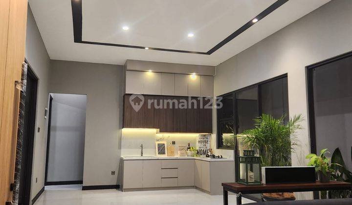 Rumah The Green luas 252m design industrial Cluster Banyan Ville BSD City 2