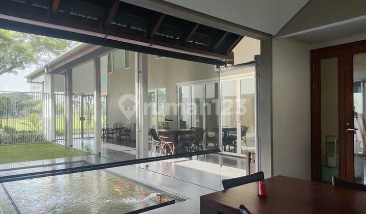 Rumah Cluster The Crown 540M Hadap Danau Phg Gading Serpong Siap Huni