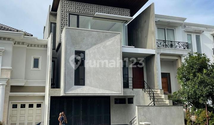 Rumah Mewah Cluster Aristoteles Scientia Gading Serpong Luas 550m Baru Semi Furnished Ada Lift  1