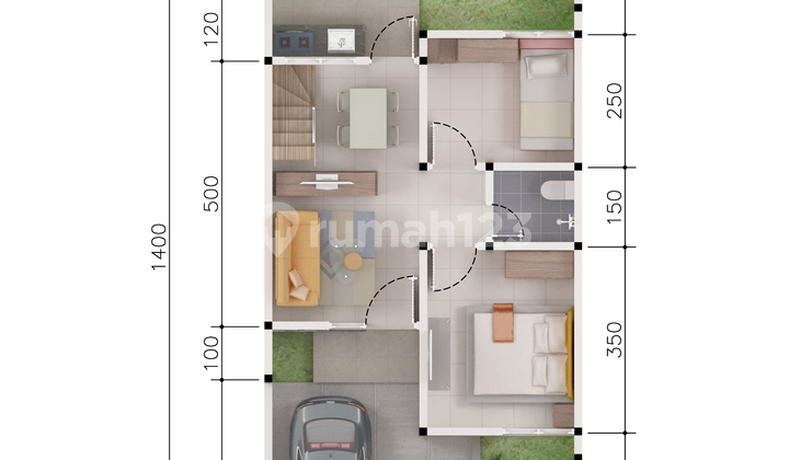 RUMAH ELIT KONSEP MODERN - CASA GRANDE 2