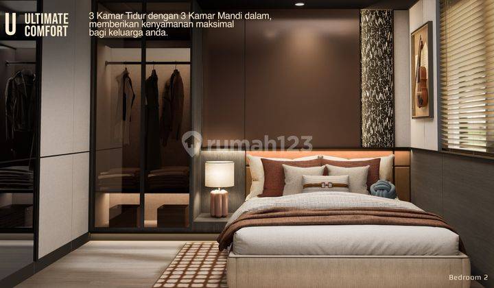 Dijual Rumah Brand New Cendana Suites Lippo Karawaci 2