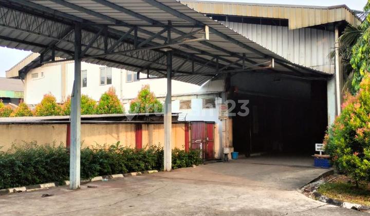 Cheap. Ready-to-Use Factory/Warehouse for Sale. Jl. Raya Serang Km12, Kp Cerewed, Sukadamai, Cikupa, Tangerang Regency. 1800 sqm. SHM.