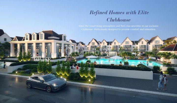 Dijual Rumah Cluster Louise Summarecon Serpong 2