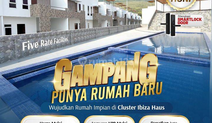 Dijual Rumah Baru Komplek Riviera Cluster Ibiza Daerah Sm Raja 1