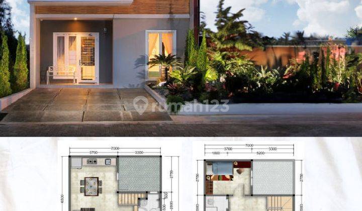 Dijual Rumah Baru Komplek Givenchy One Type Kenzo 2