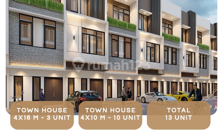 Dijual Rumah Baru Komplek Global Haus Daerah Krakatau