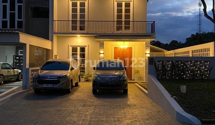 Peluang Investasi Rumah Eksklusif dengan View Gunung di Rancamaya Bogor