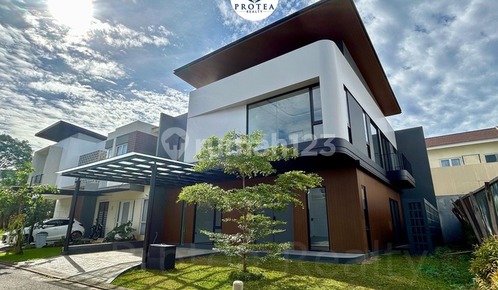 Rumah Baru Konsep Contemporary Tropical di BSD