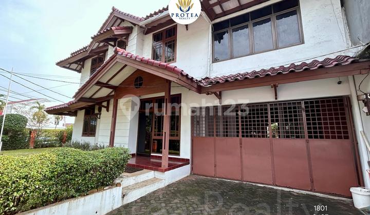 Rumah Hook 2 Lantai di Villa Melati Mas, BSD