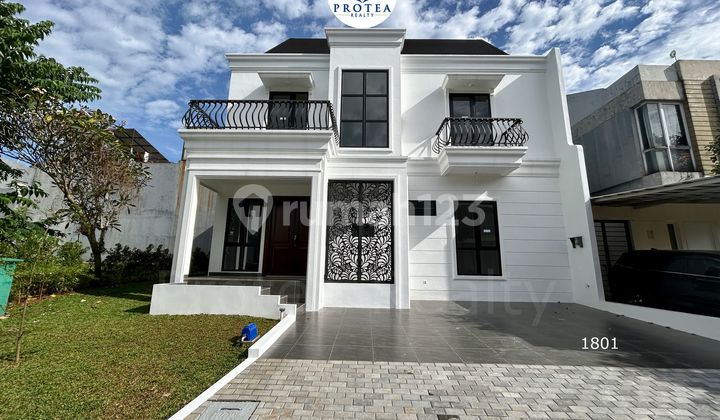 American Classic Style House in its Strategic Location at BSD