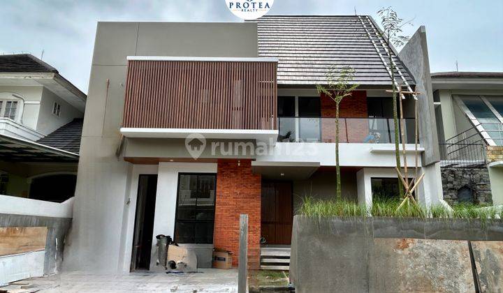 Rumah Semi Furnished Baru di Puspitaloka Bsd 1