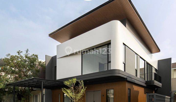 Rumah Berkonsep Contemporary Tropical di Bsd City