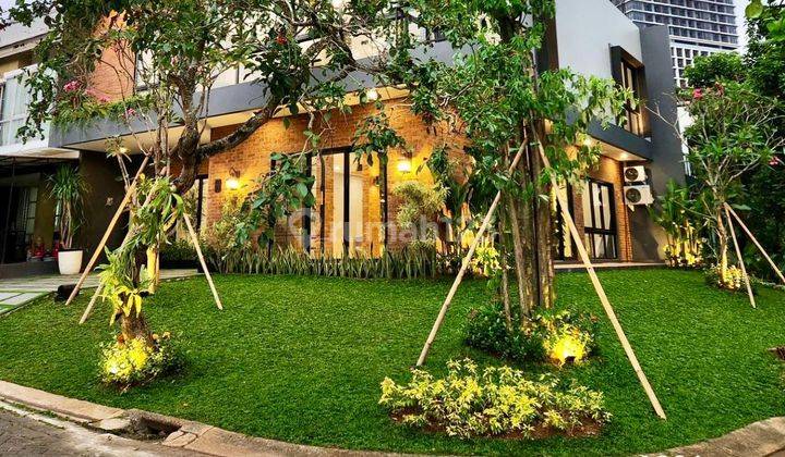 Rumah Berkonsep Tropical Modern di Bsd