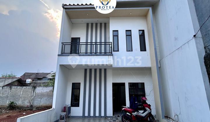 Rumah Minimalis Modern 2 Lantai di Jatiwarna, Bekasi