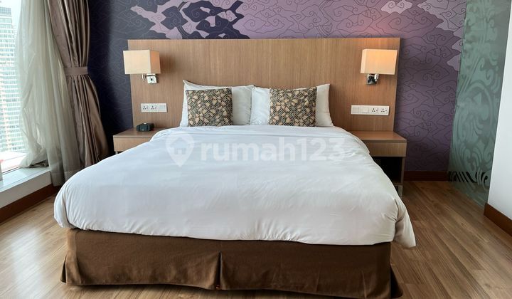 Disewakan Apartemen The H Tower,1br,luas,furnished,free Ipl,free Listrik+air