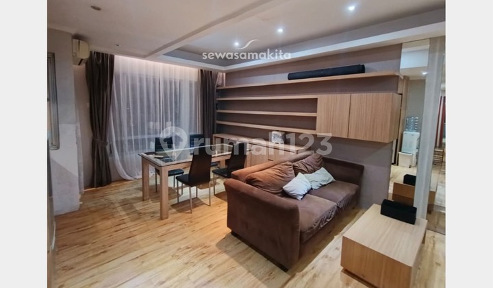 Disewakan Apartemen Sudirman Park, 3Br, Full Furnished, Include IPL 2
