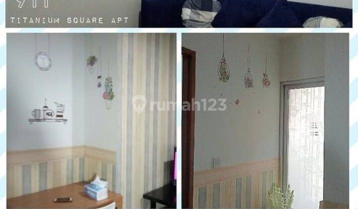 DI Sewakan Apartemen Titanium Square, 2BR, Furnished 2