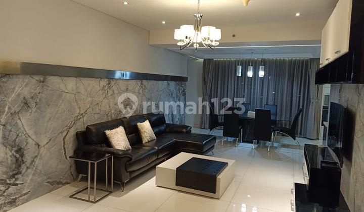 Apartment For Rent At Kemang Village - 3 Bedrooms, 2 Bathrooms, Fully Furnished, Private Lift