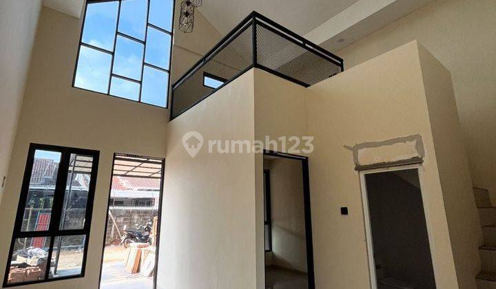 Rumah Konsep Mezzanine Sisa 1 Unit Akses Strategis Nempel Pamulang  2