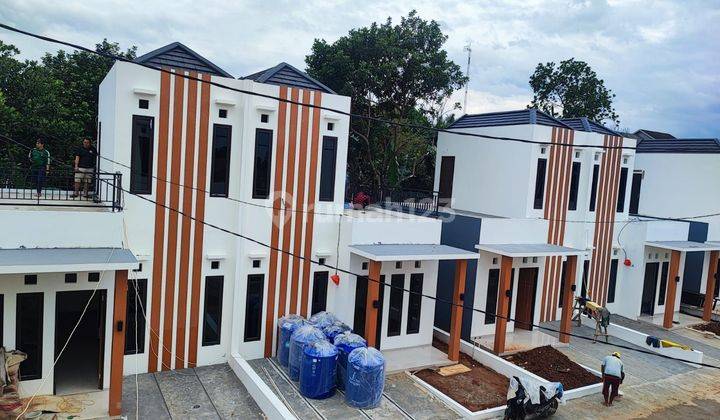 Rumah Model Dua Lantai Dekat Pamulang Tangerang Selatan Jakrta Bebas Dp 2