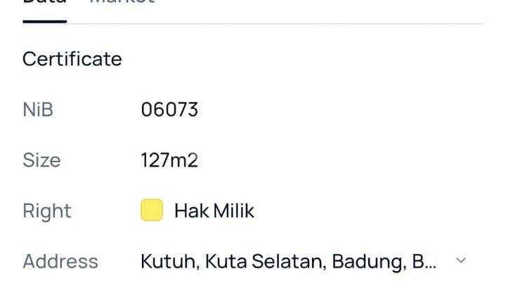 Tanah 1,25 Are Jln Goa Gong,ungasan,kuta Selatan Ek 2333 2