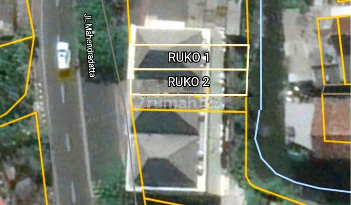 Dijual Ruko Murah 2 Unit Jl Mahendradata,denpasar Ij 2482 2