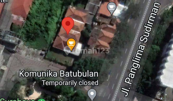 Dijual Rumah Komersial Hitung Tanah Jalan Panglima Sudirman 2