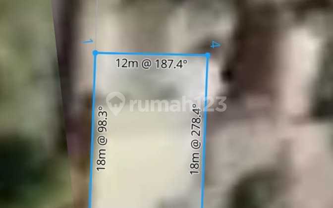 Tanah 200 M² Siap Bangun Di Sanur, Hadap Timur Lokasi Premium