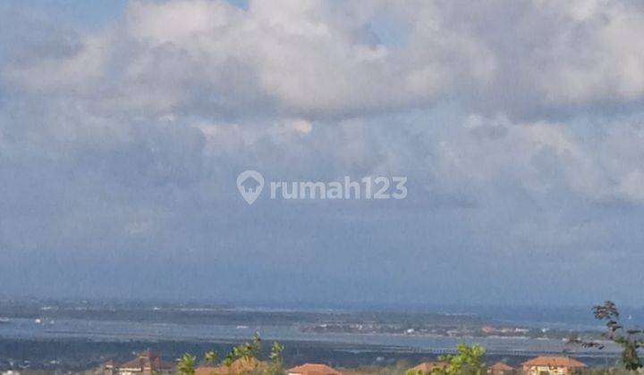 Tanah datar view laut di Jimbaran, Akses jalan 6 meter 2