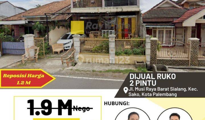 Dijual Cepat Ruko Murah Di Palembang  1