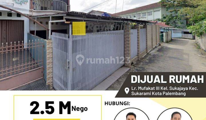 Dijual  Rumah Murah Di Palembang 1