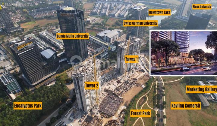 Dijual Apartment Elevee Alam Sutera. Lokasi Bagus.  2