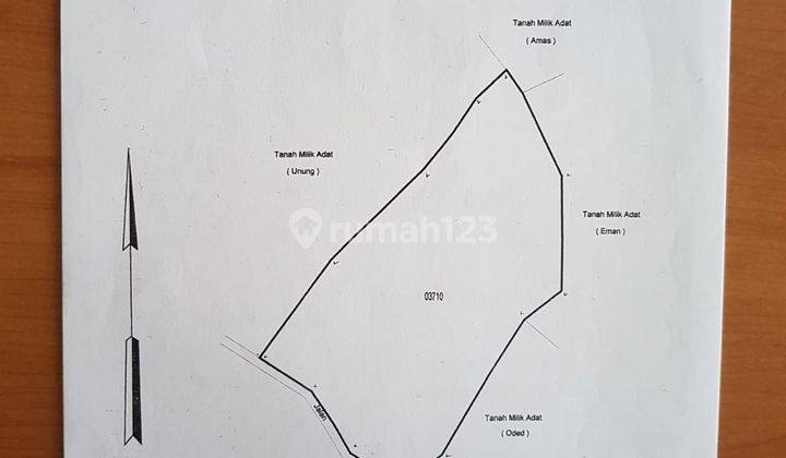 Tanah SHM 6604m² Dekat Resort Dago Pakar 1