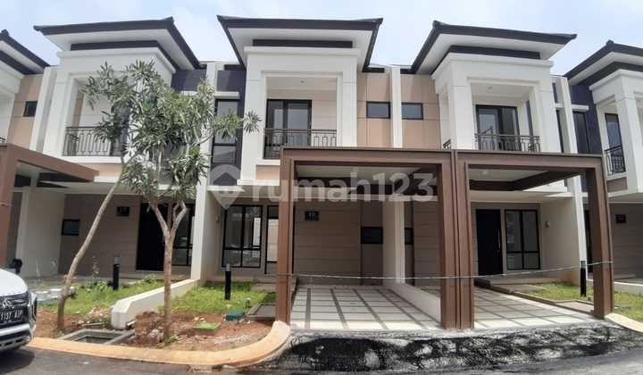 Rumah Modern Minimalis 2 LT di Podomoro Park Buah Batu Bandung