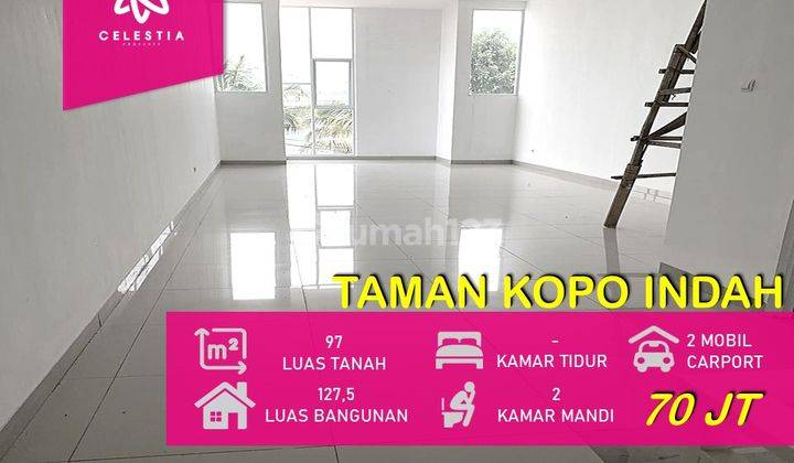 Murah Ruko Siap Pakai Area Ramai, Taman Kopo Indah Bandung 1