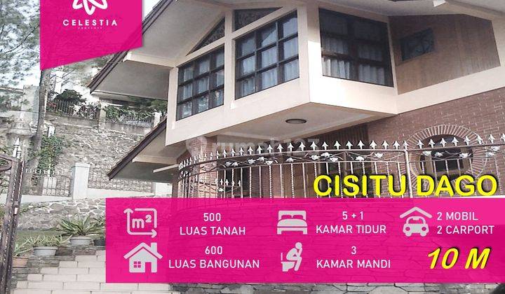 Tematik Jauh Dari Kebisingan Rumah Cisitu Dago, Dekat Ke Itb 1